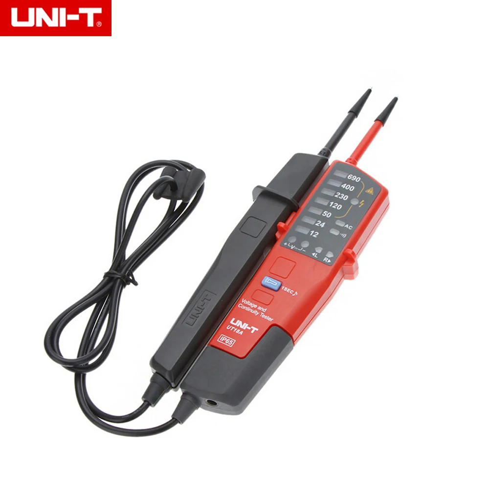 UNI-T UT18A / UT18B UT18C UT18D тест на напряжение и непрерывность Водонепроницаемая ручка
