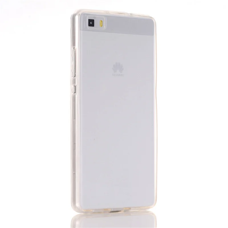 Прозрачный Двойной чехол для huawei P Smart P20 P10 P9 Lite Mini P8 Lite mate 10 Lite Nova 2i 3e Honor 8 Lite силиконовый защитный чехол - Цвет: Прозрачный