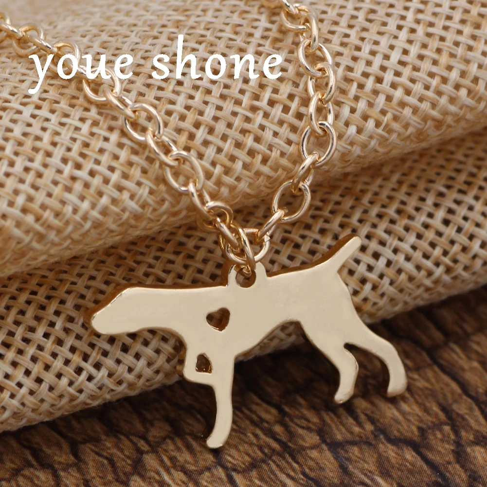 Пинкшер сердце кулон СОБАКА Мемориал ожерелья домашних животных и подвески