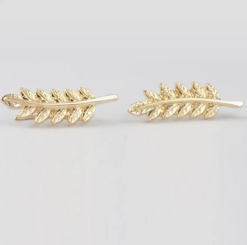 Женские винтажные серьги Jisensp пусеты с красивым деревом|leaf earrings|earrings for womenfashion