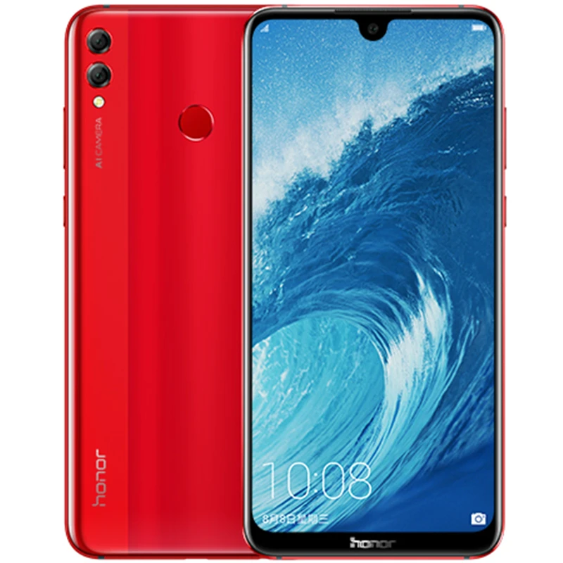 Смартфон HONOR 8X Max с глобальной прошивкой, 6 ГБ, 64 ГБ, большой экран 7,12 дюйма, 5000 мА/ч, большая батарея, Snapdragon 660, двойная камера, OTG, LTE, телефон
