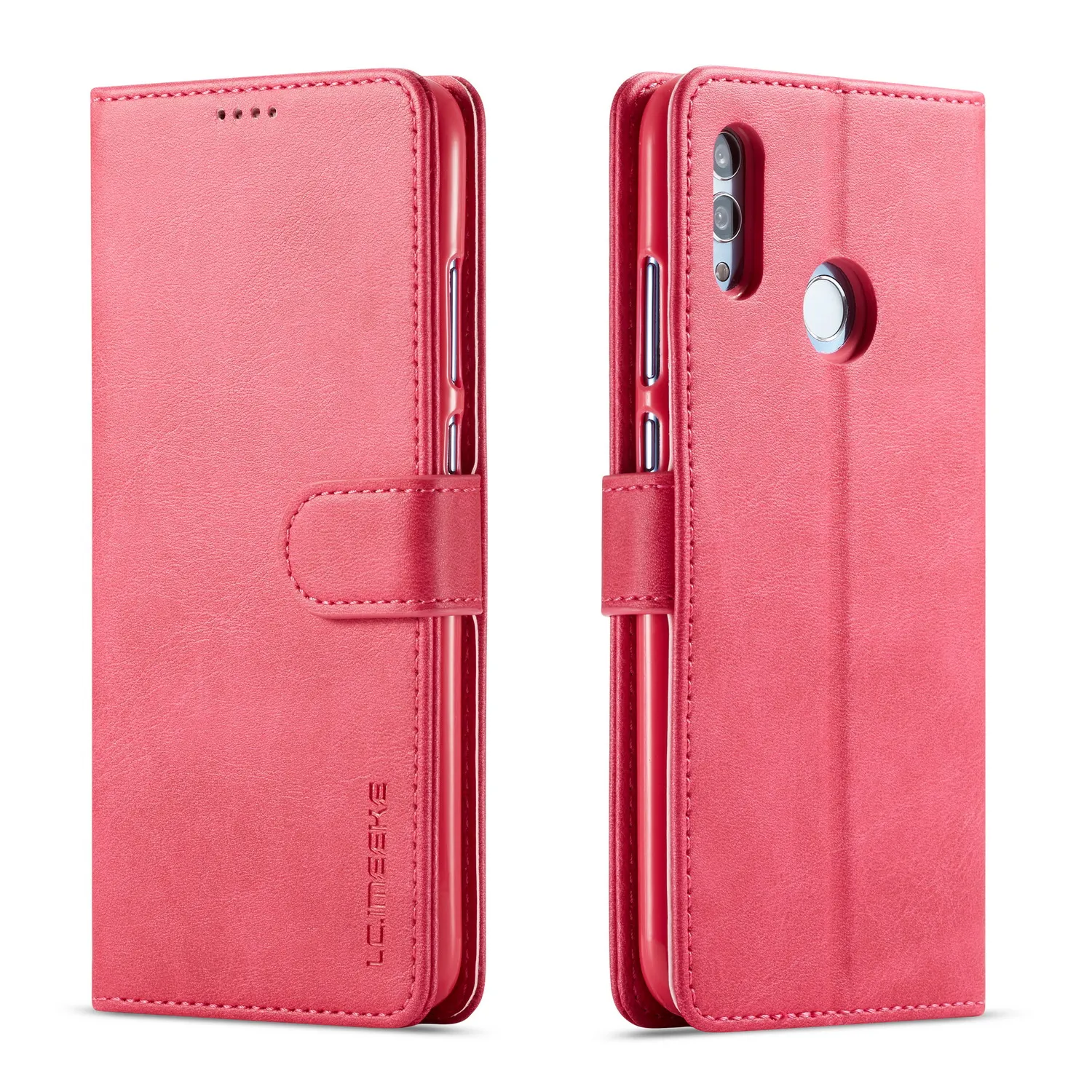 Huawei P Smart чехол POT LX1 LX1AF LX2J LX1RUA LX3 откидной кожаный чехол Huewai P Smart+ Plus Роскошный чехол-книжка 6,21 Дюймов s - Цвет: rose