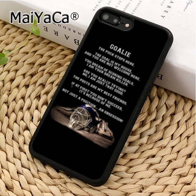 MaiYaCa чехол на шлем для хоккея с шайбой iPhone 5 6 s 7 8 plus 11 12 Pro X XR XS Max Samsung Galaxy S6 S7 edge S8