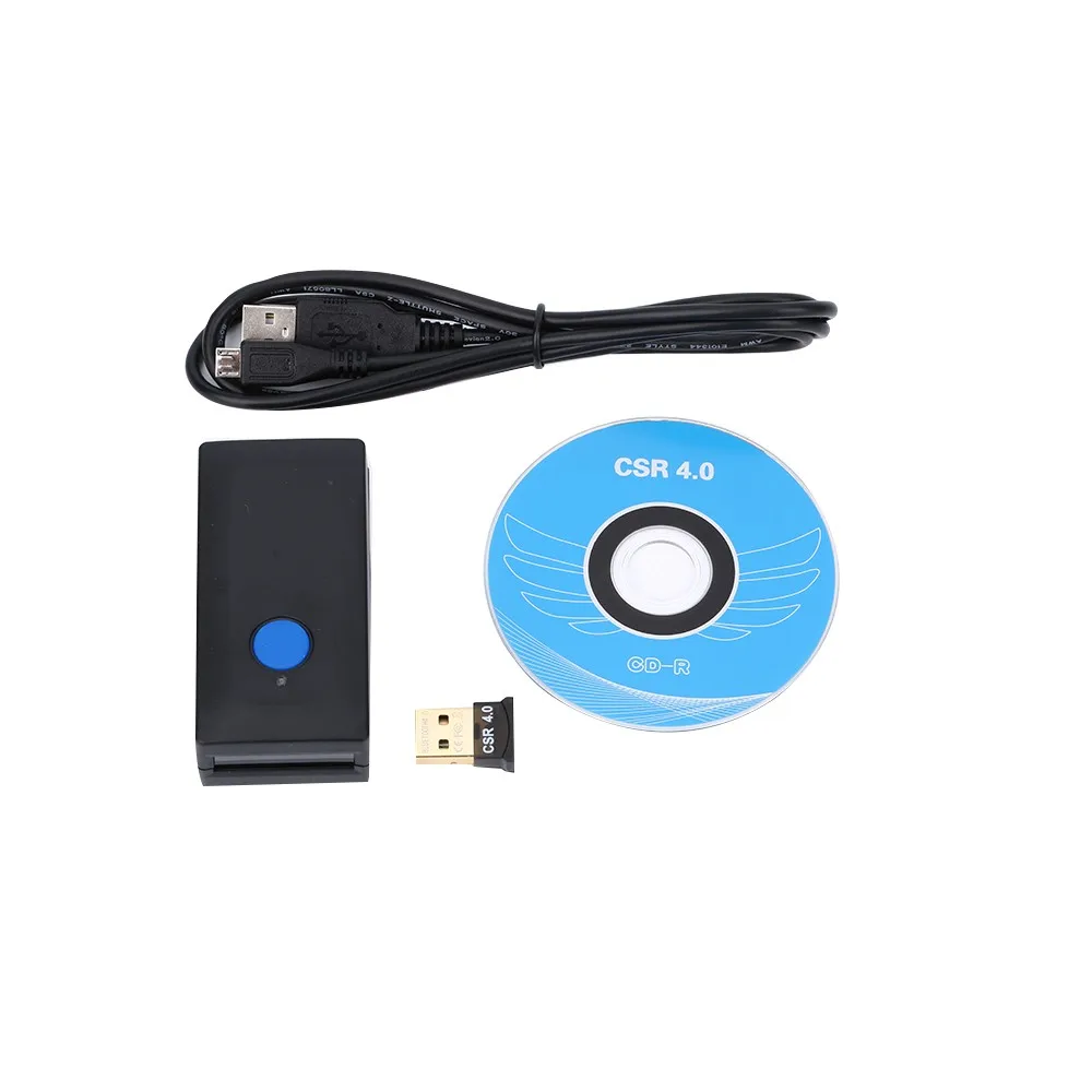 

Мини bluetooth 1402 заряжаемый Мини Портативный Bluetooth сканер штрих-кодов