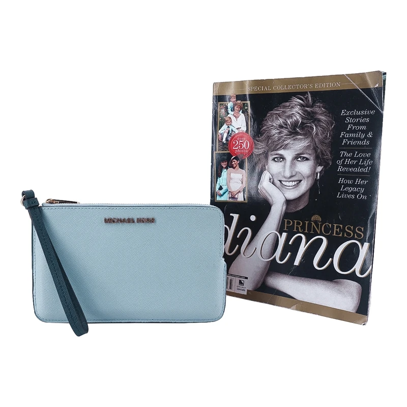 Майкл Корс бумажник реактивный набор путешествия большой двойной Gusset Топ молния