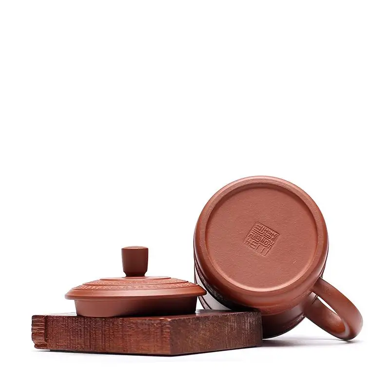 

Chinese Yixinghantang Cup Cement Tea Cup Handmade Ore Tea Kungfu Gongfu Tea Cups Mug 450ml