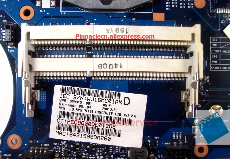 670795-001 658343-001 материнская плата для hp Probook 4530s 4730s 6050A2465501
