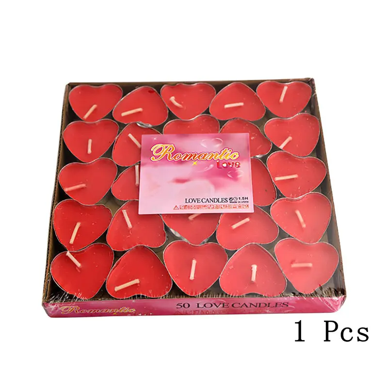 Red3 1pcs 1 шт 6 Цвет Золотой Серебристый яркий Творческий Романтические вечерние свечи для торта вечерние день рождения, вечеринка, фестиваль украшения питания - Цвет: Red3 1pcs