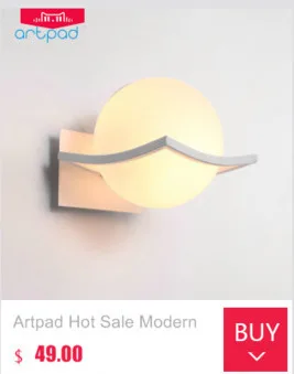 artpad северной стены огня Lampara de Pared домой с гостиной балкон проходу декоративных стеновых легких внутреннего освещения 4 цветов