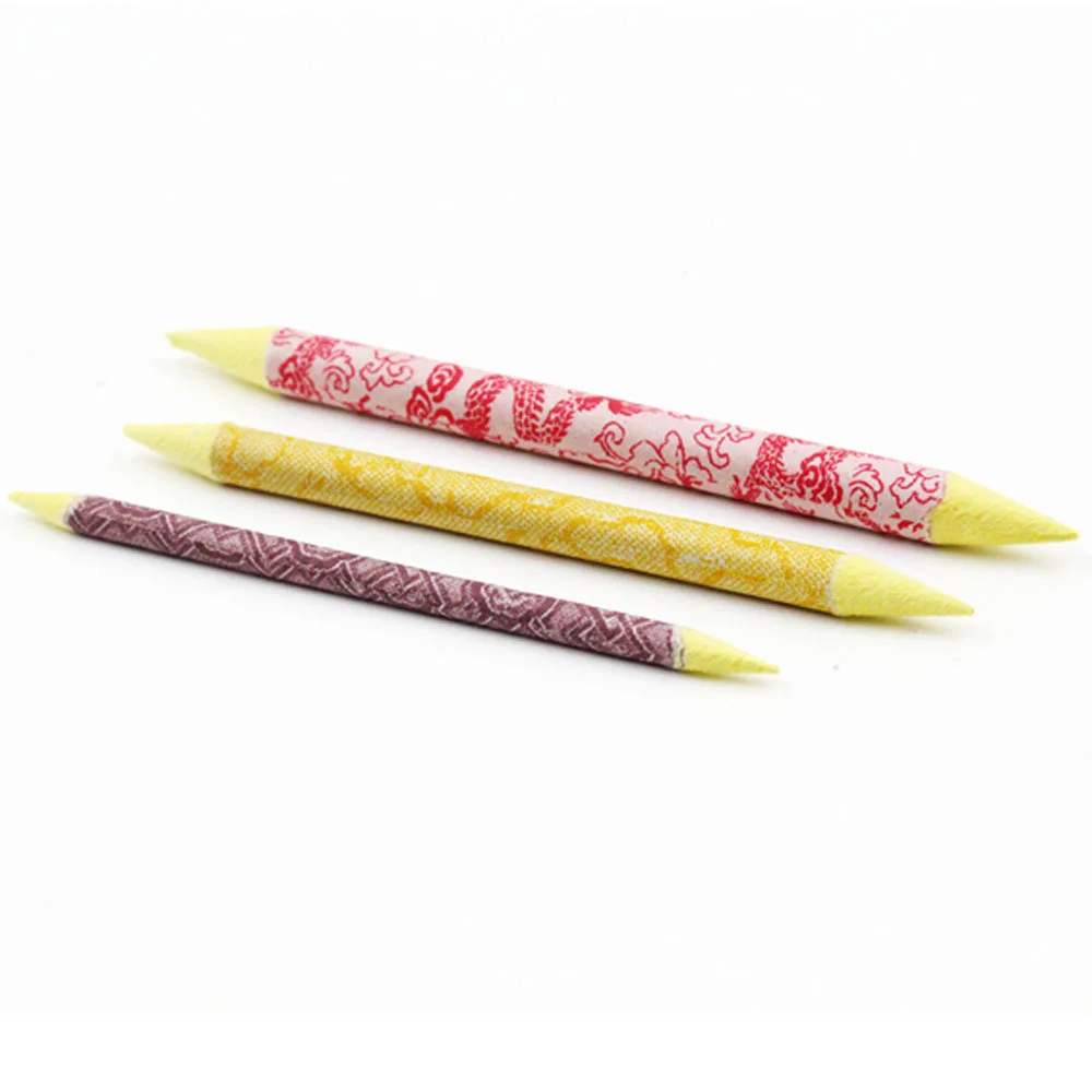 6PCs/2 sets Pastel Charcoal Blenders paper stumps Tortillon Paper Stumps for sketching painting art school supplies |