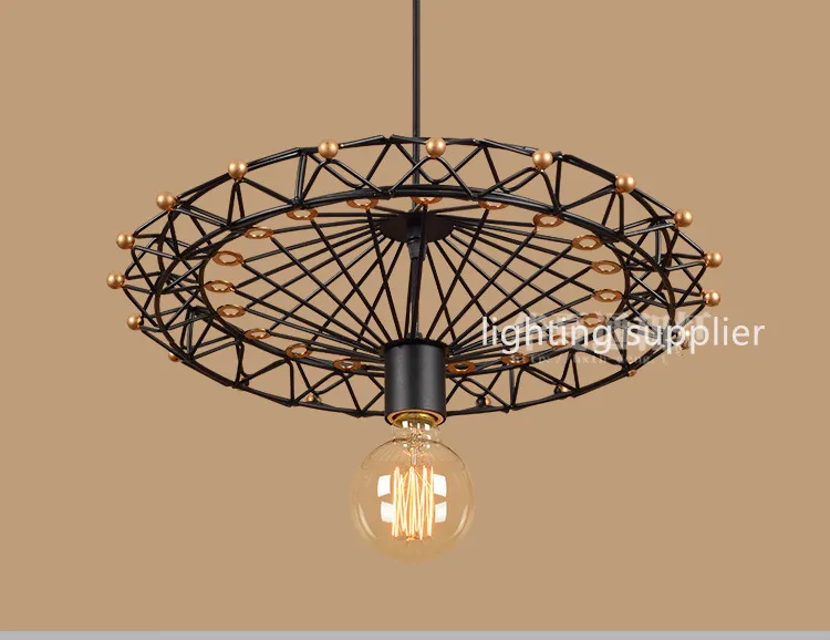 Comprare Retro Droplight Loft Personalità Creativa Ristorante Bar Americano Rurale In Ferro Battuto Industriale Ruota Panoramica Droplight