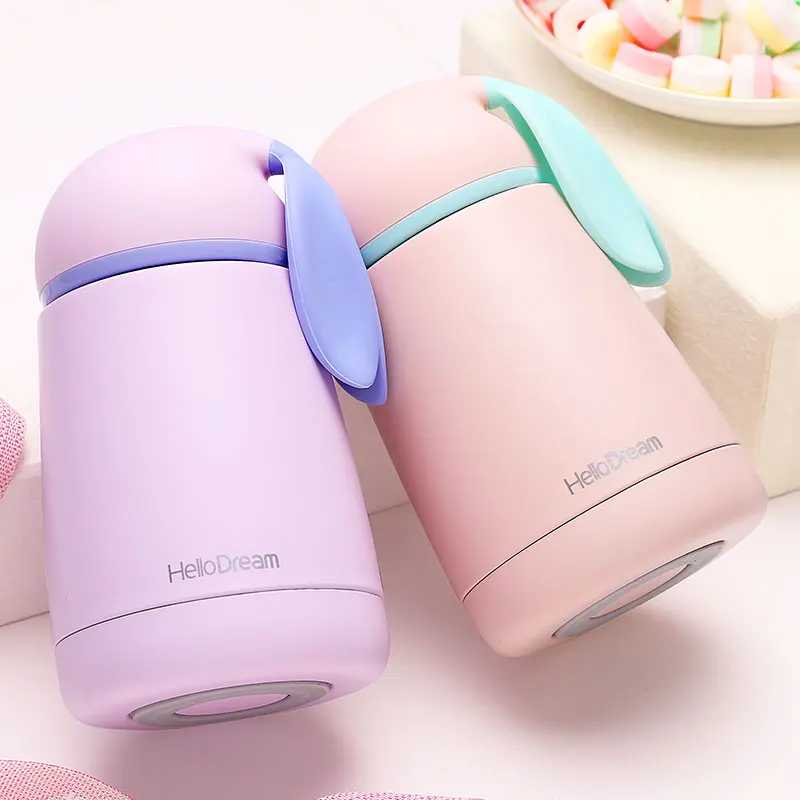 Мини портативный термос в форме кролика вакуумная кофейная кружка с изоляцией