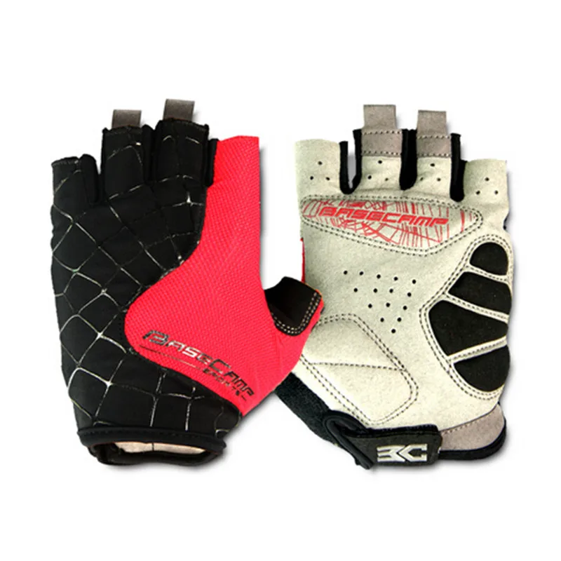 BASECAMP спортивные перчатки для велоспорта противоскользящие Гелевые велосипеда