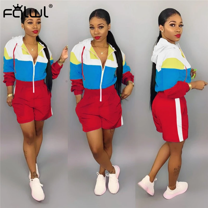 Женский комбинезон с длинным рукавом FQLWL повседневный Облегающий в стиле пэчворк