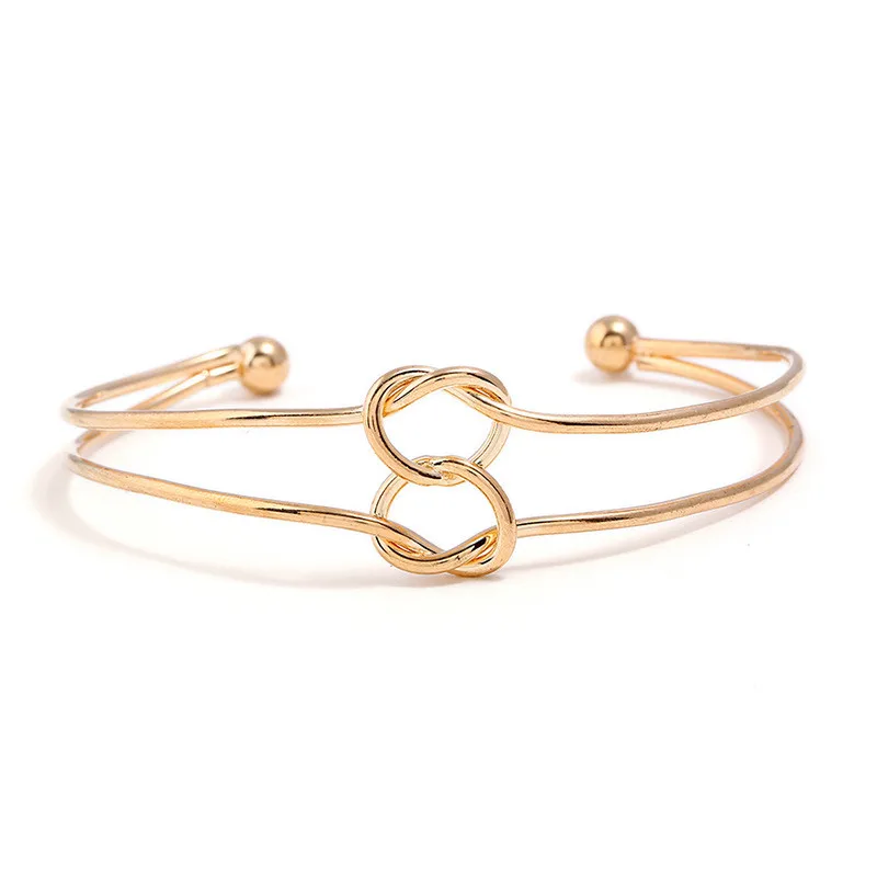 Бесплатная доставка 3 шт./компл. цепочка с металлическим узлом браслеты для