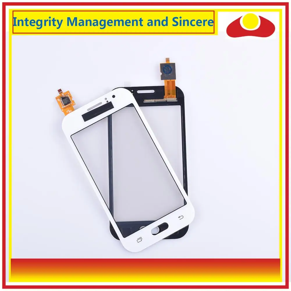 10 шт./лот для Samsung Galaxy J1 Ace J110 J110H J110F J110FM сенсорный экран внешняя стеклянная линза