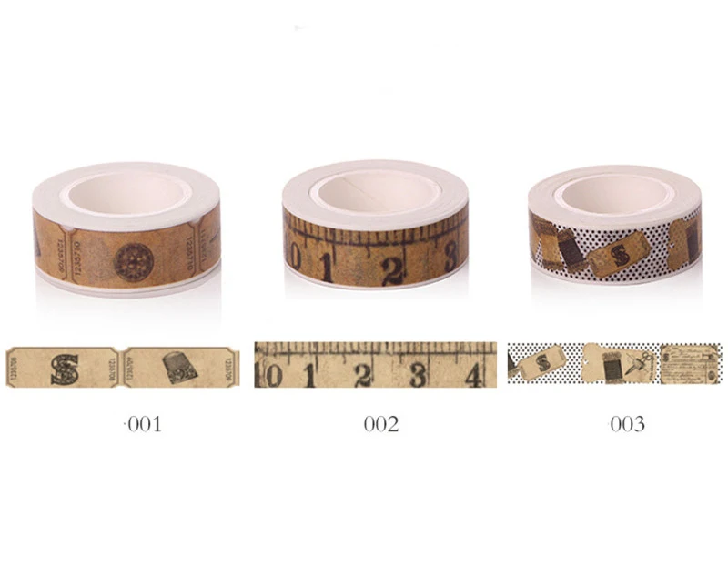Винтажное украшение Золотая васи лента клейкая маскирующая васитейп