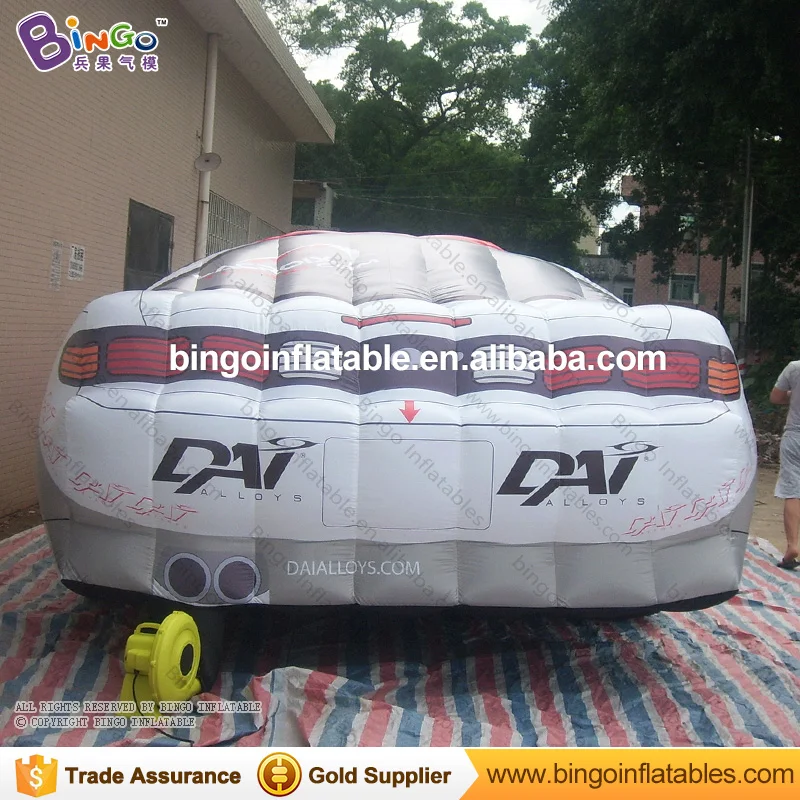 Бесплатная доставка 26 футов надувная модель автомобиля гоночный автомобиль