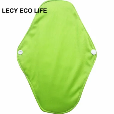 202 LECY ECO LIFE моющиеся гигиенические салфетки прокладки для менструального периода, 10 цветов mama прокладки с органическим бамбуковым хлопком внутри - Цвет: 202