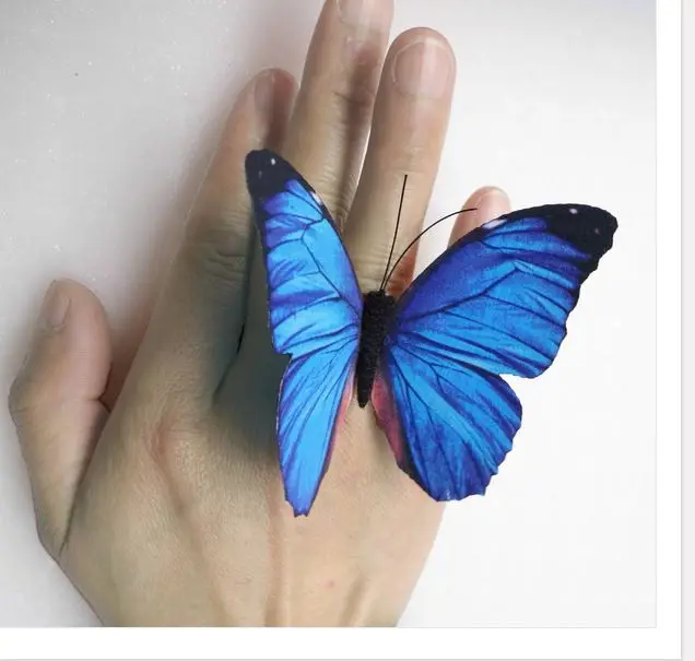 24 шт. 3D Креативные Свадебные подарки настенные наклейки Buterfly праздничные