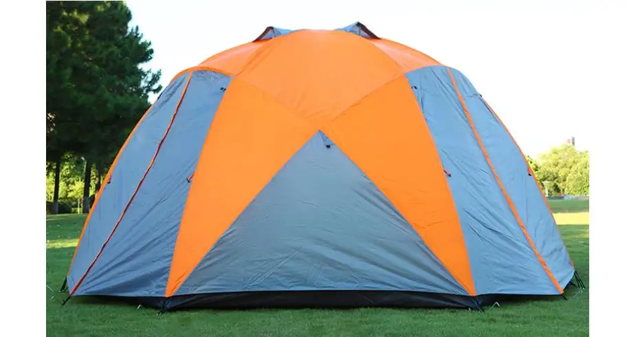 Походные палатки большого размера водонепроницаемые на 10 человек для рыбалки