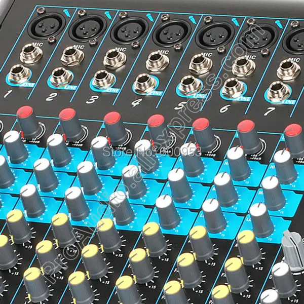 Усилитель высокой мощности 2800 Вт 8 канальный микрофон высшего качества микшерный
