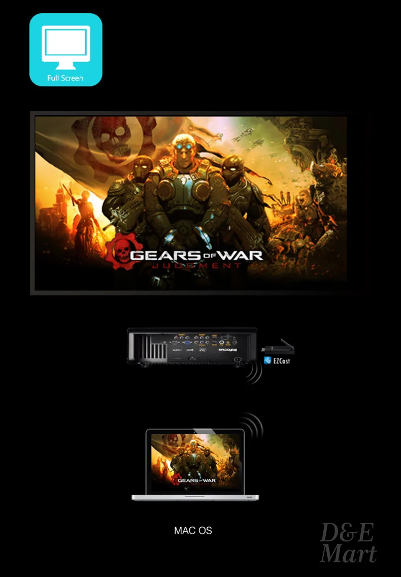 Measy A2W HDMI Miracast WiFi Дисплей ТВ приемник беспроводной ключ Ezcast Dlna Airplay Chromecast для Android, IOS, windows