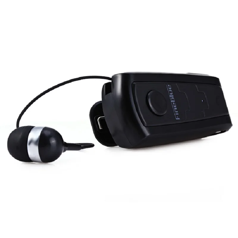 Настоящие Fineblue F910 Беспроводной Bluetooth V4.0 гарнитура виброзвонок одежда вставной