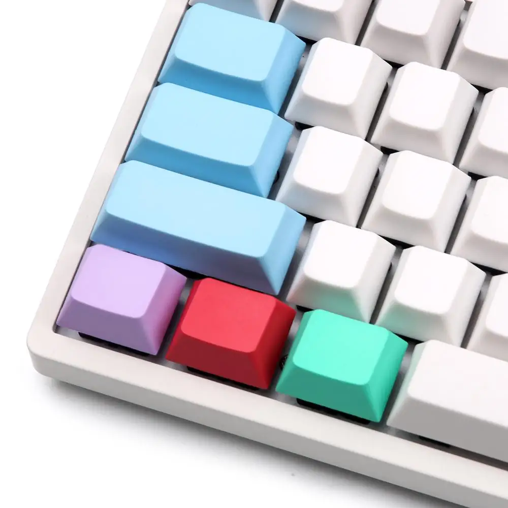 KBDfans Новое поступление Вишневый профиль pbt keycap для механической клавиатуры пустой pbt keycap 104 клавиш