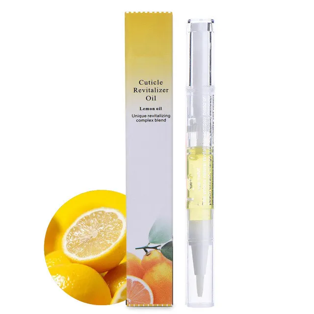 Lemon Горячая Распродажа, восстанавливающее Масло для кутикулы, Лечение ногтей, маникюр, уход за ногтями, Уход за ногтями - Цвет: Lemon