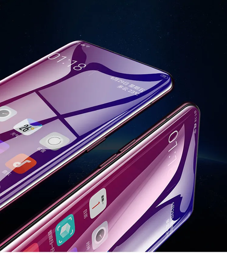 3D протектор экрана OPPO RX17 Neo закаленное стекло R17 PRO PLUS K1 R15 X R11 R9 полное покрытие