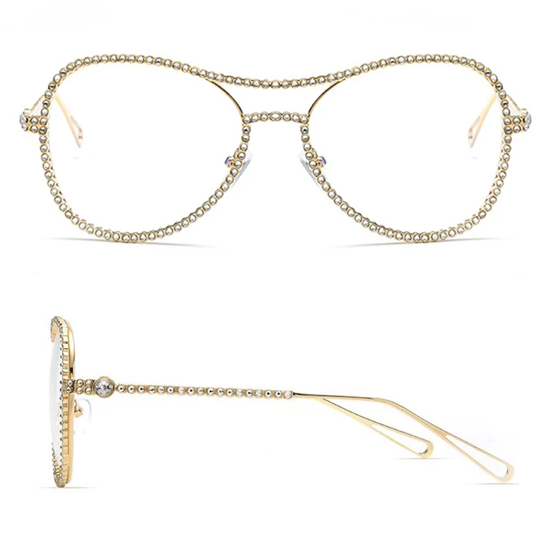 Новинка 2019 лидер продаж роскошные женские очки с бриллиантами солнцезащитные