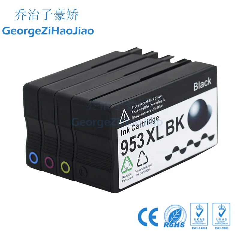 5 X 953XL с чипом для hp 953 чернильный картридж 7740 8210 8710 8715 8720 8730 8740 8725 8728