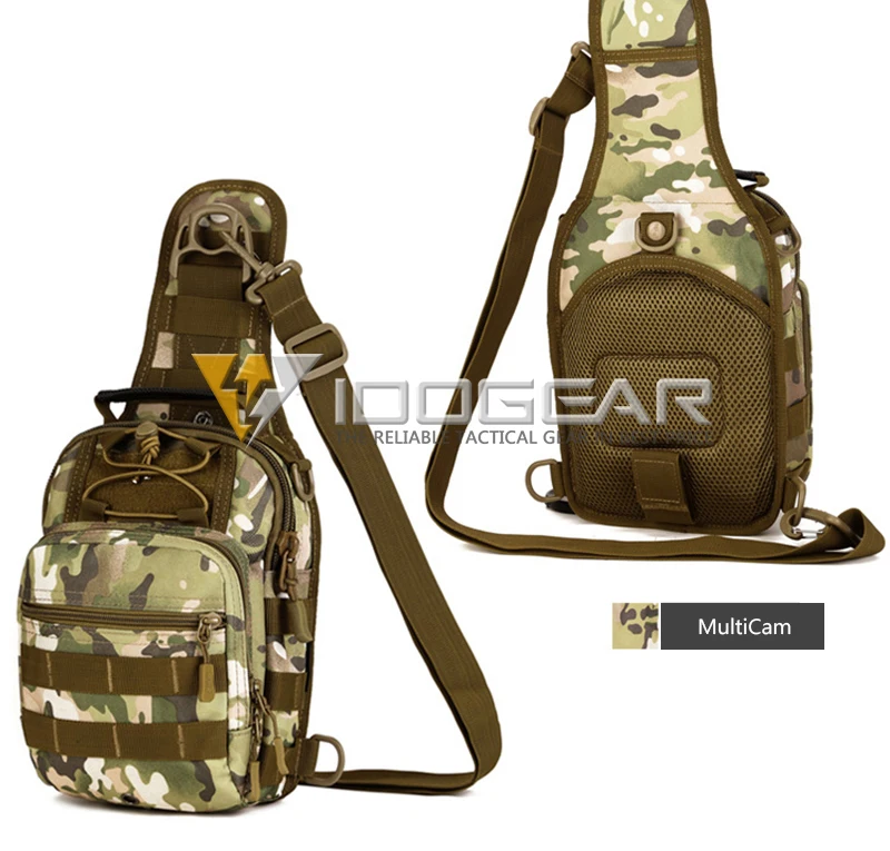 IDOGEAR Тактический Слинг сумки пакет небольшой EDC Molle штурмовой диапазон Рюкзак Военная армия плеча рюкзаки для улицы BG3505
