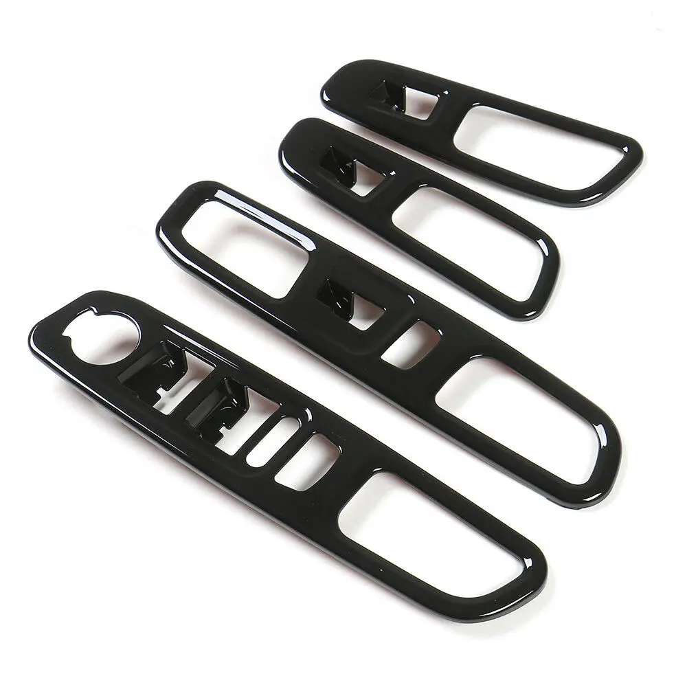 Window Lift Switch Panel Cover Trim 2016-2017 for Jeep Renegade Accessories Black | Автомобили и мотоциклы