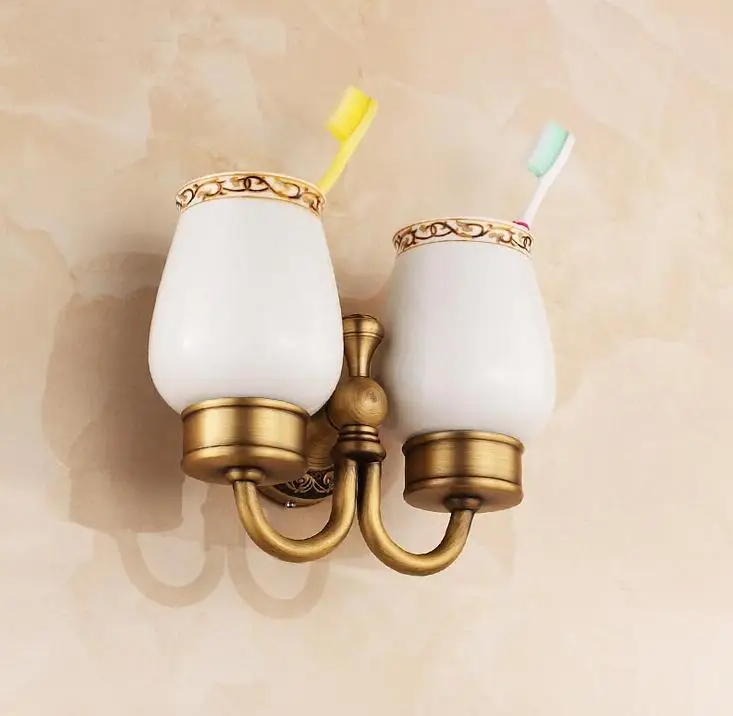 Роскошная мебель для ванной комнаты в европейском стиле золотой медный