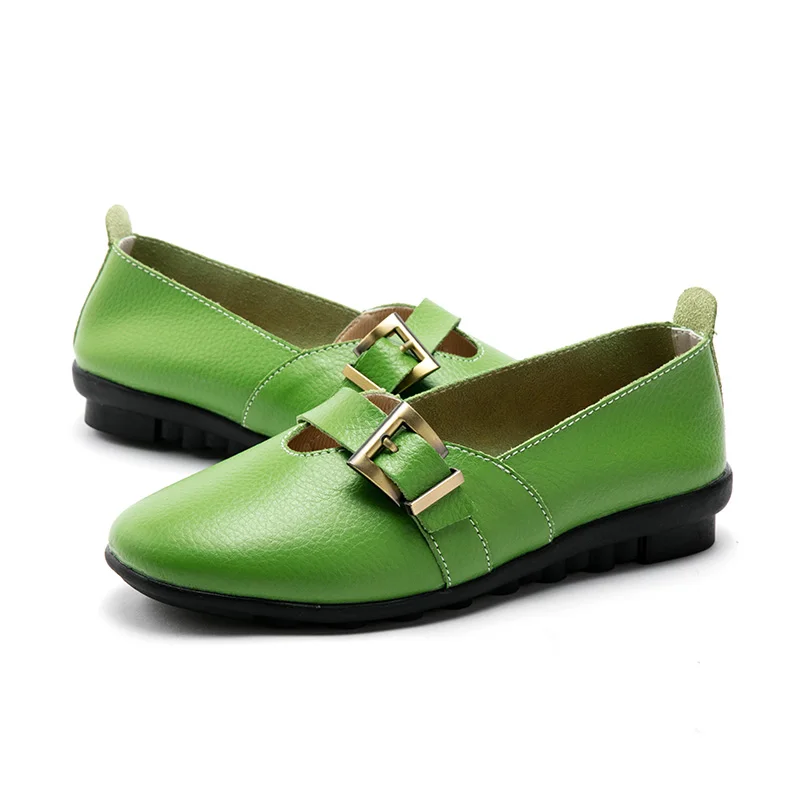 LEMAI/Прямая поставка женская обувь на плоской подошве из натуральной кожи Лоферы