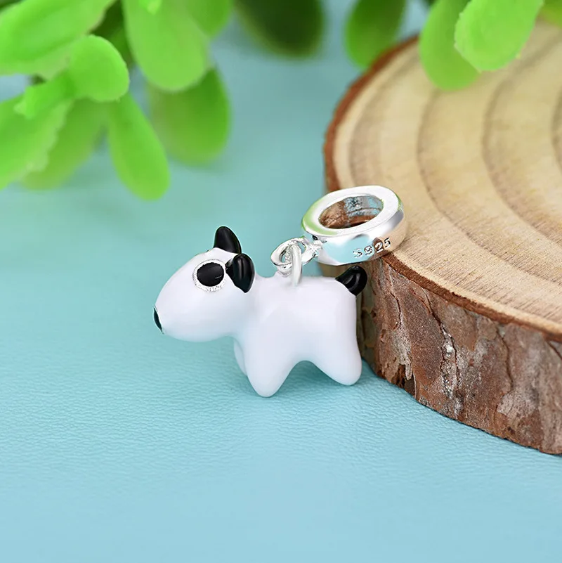 925 серебряные эмалированные Подвески DIY Ювелирные изделия Findding женские браслеты