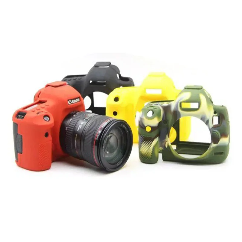 Мягкий силиконовый резиновый чехол для корпуса камеры Canon EOS 5D Mark III 5D3 5DS 5DR