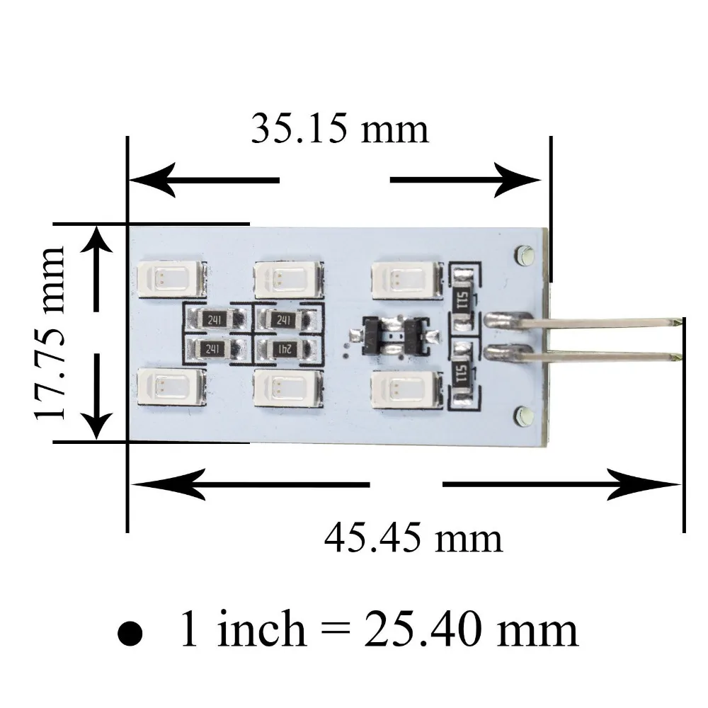 PA светодиодный 2 шт. x светильник для интерьера синий цвет PCB Модуль Audi 5630 6SMD