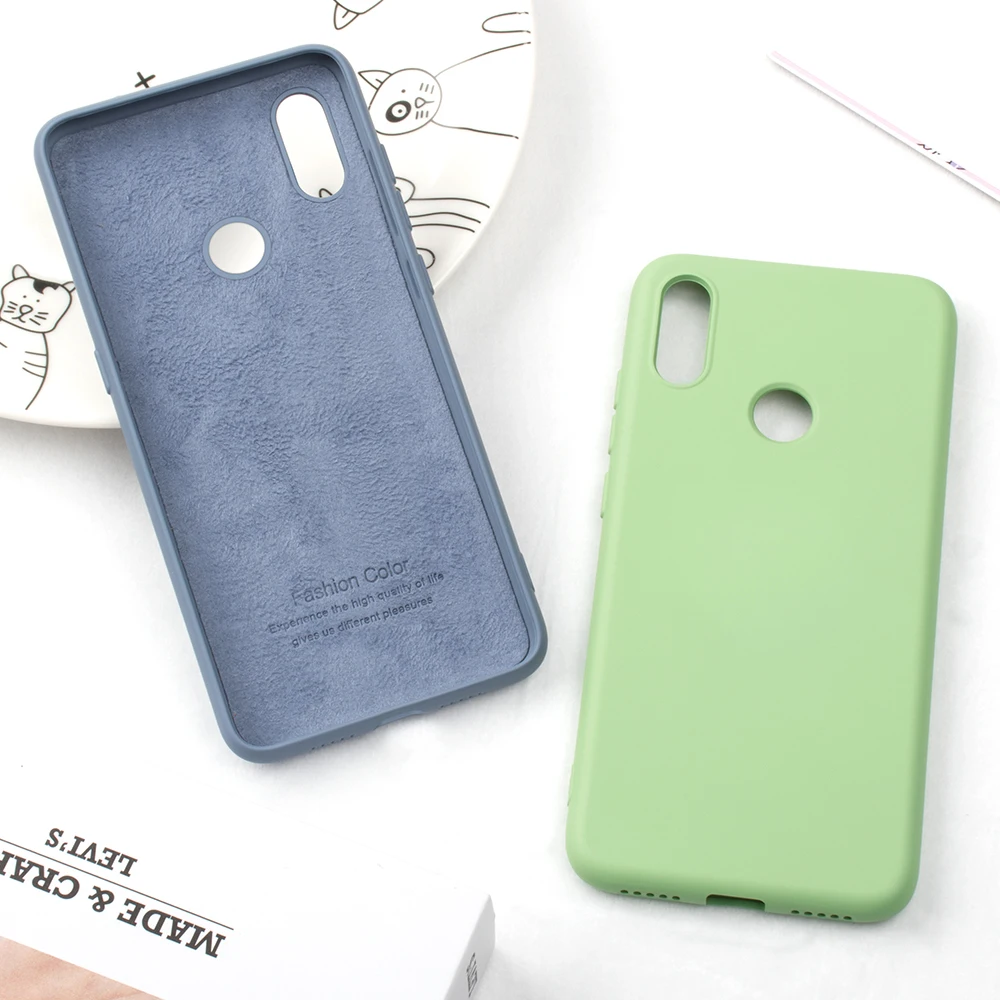 Жидкий силиконовый чехол для Huawei Honor 20 10 Lite P30 Pro P Smart 2019 телефонный карамельных