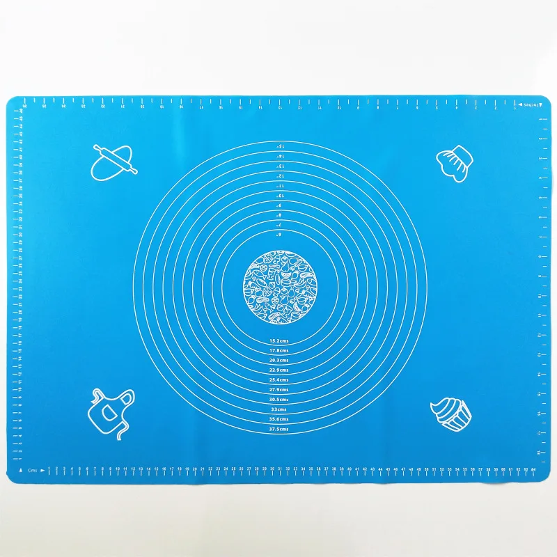 

Large Size Non-Stick Silicone Baking Mat Pad Baking Sheet Glass Fiber Rolling Dough Tool 70x50/65x45/50x40CM