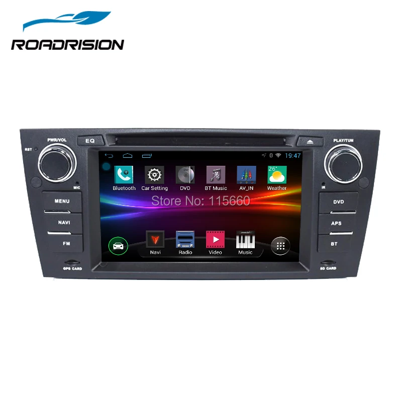 RoadRision автомобильный DVD плеер для BMW E90 E91 E92 E93 Android 6 0 Wifi GPS навигация Canbus Bluetooth