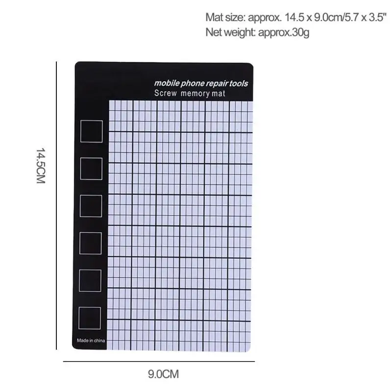 Magnetic Screw Mat Phone Screws Storage Memory Chart Working Pad Mobile Tablets Repair Tools | Инструменты