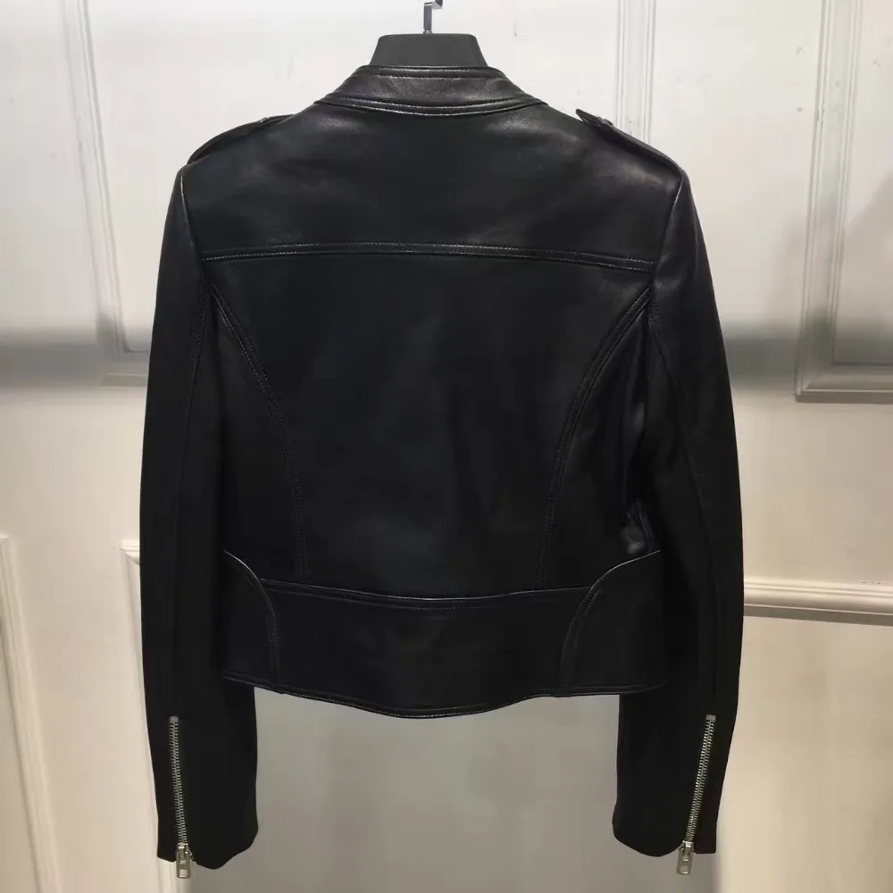 Женская кожаная куртка из натуральной овечьей кожи | одежда