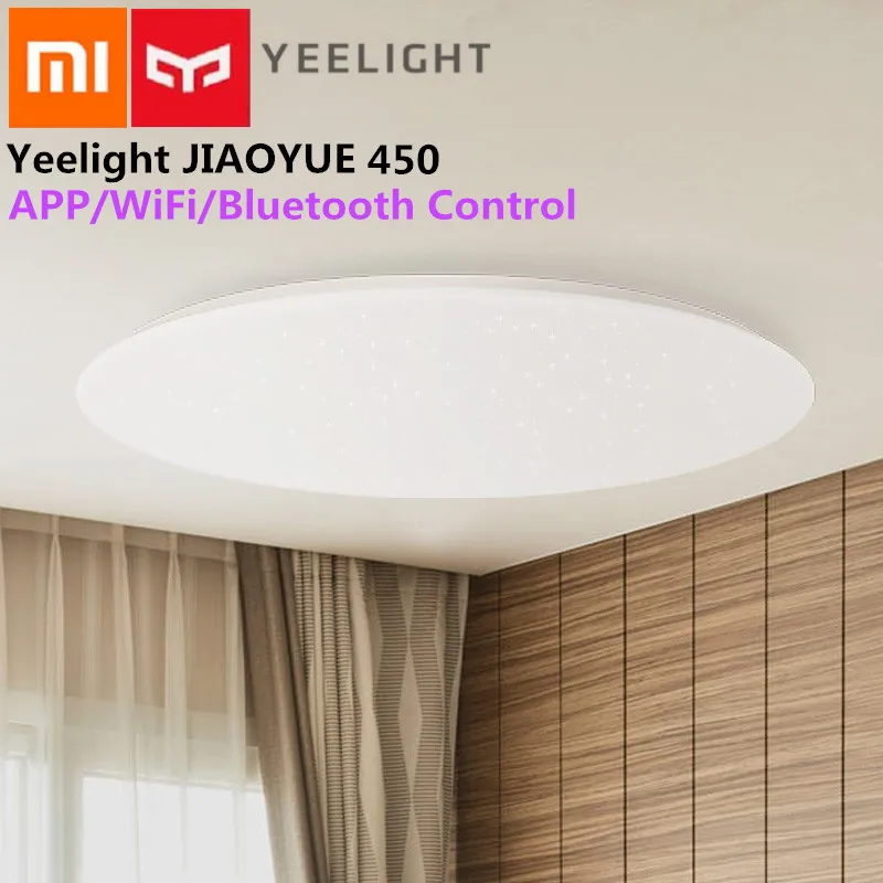 Yeelight JIAOYUE 450 светодиодный умный потолочный светильник Пылезащитная Поддержка