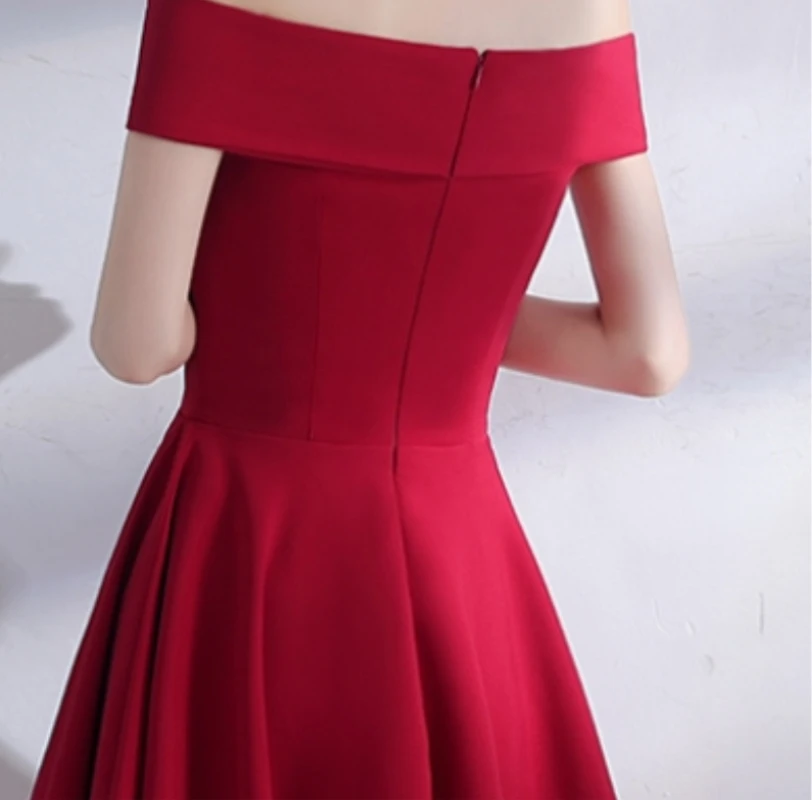 Без бретелек бальное платье 2018 Новое Для женщин Элегантные Короткие Вечерние