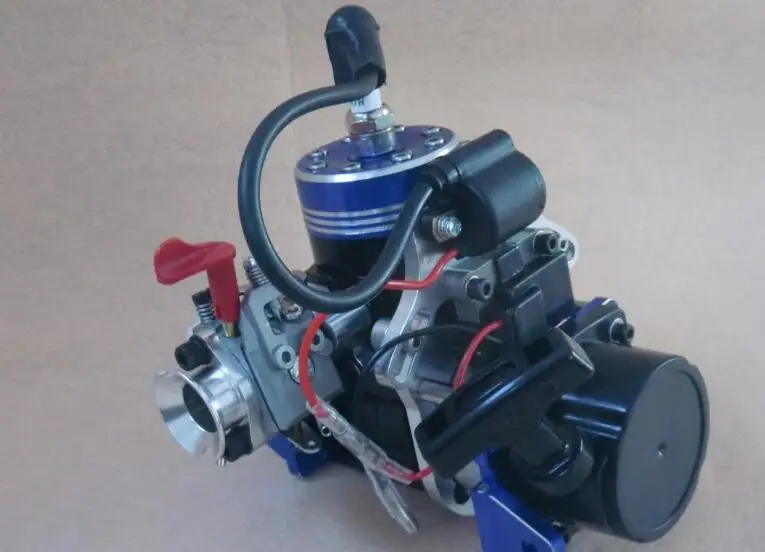 Контроллер Remete RC 7HP газовый морской охлаждающий лодочный Судовой двигатель сильный(гоночный цилиндр) Бензиновый двигатель для 26cc 29cc 48CC 60cc лодки