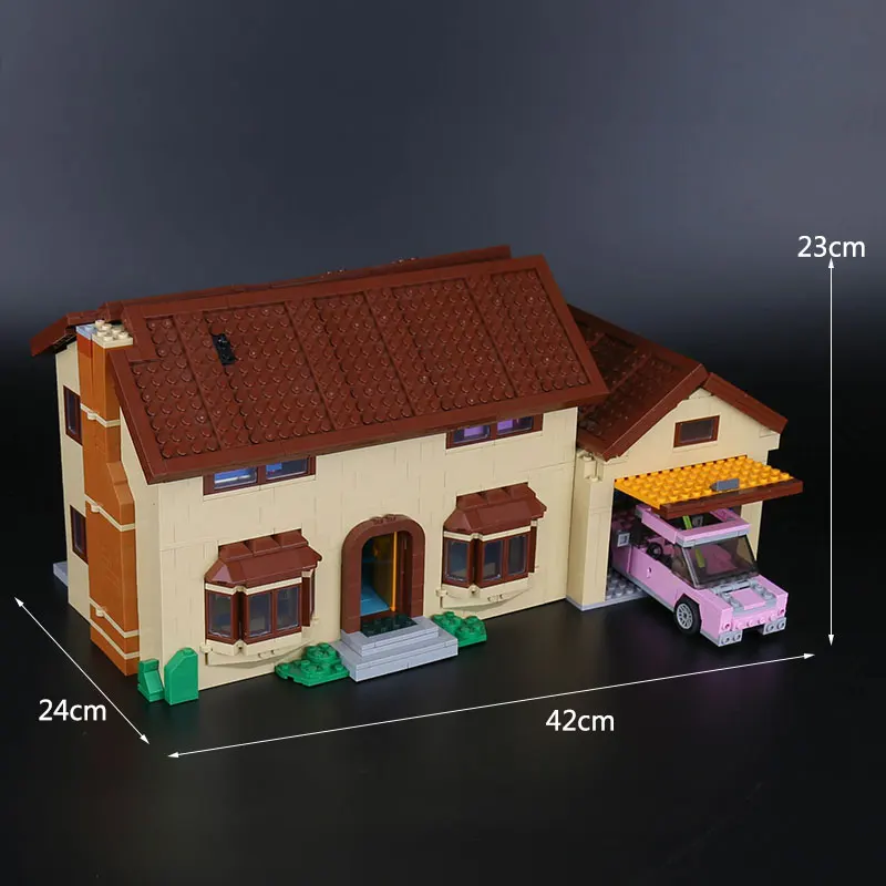 DHL 16005 Симпсоны Барт Гомер Kwik E Mart экшн Смешные модели строительные блоки кирпичи