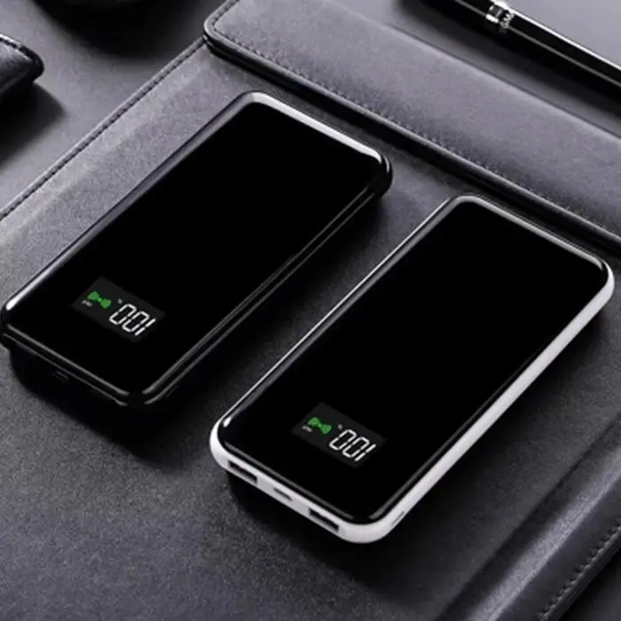 10000 мАч беспроводной портативный внешний аккумулятор повербанк USB power Bank